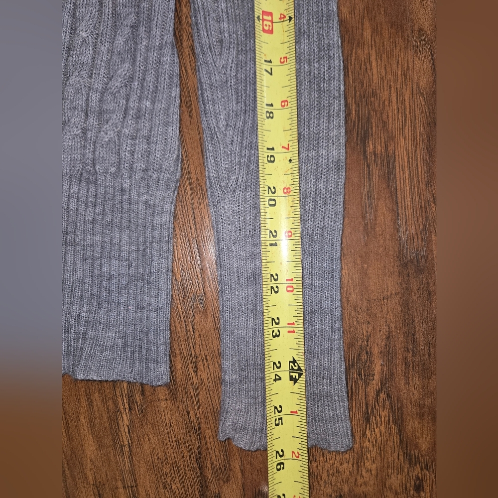 The Limited Gray V-Neck Casual Knit Sweater - Picture 4 of 7